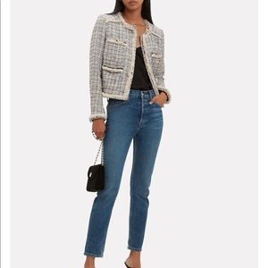 NWOT VERONICA BEARD Eclipse Metallic Tweed Blazer